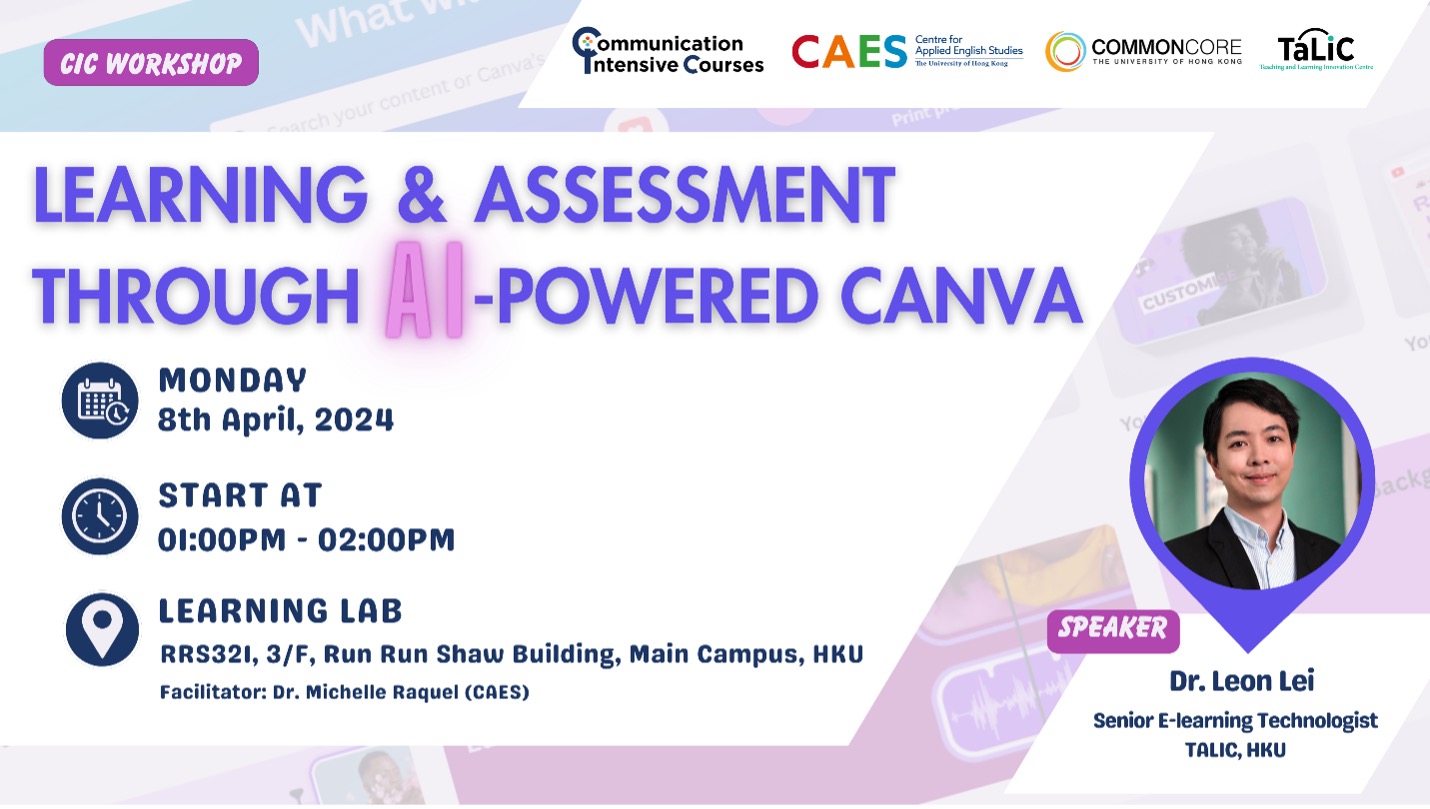 Learning and Assessment through AI-powered Canva