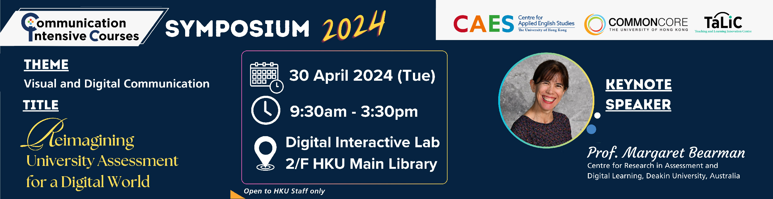 Communication-intensive Courses (CiC) Symposium 2024
