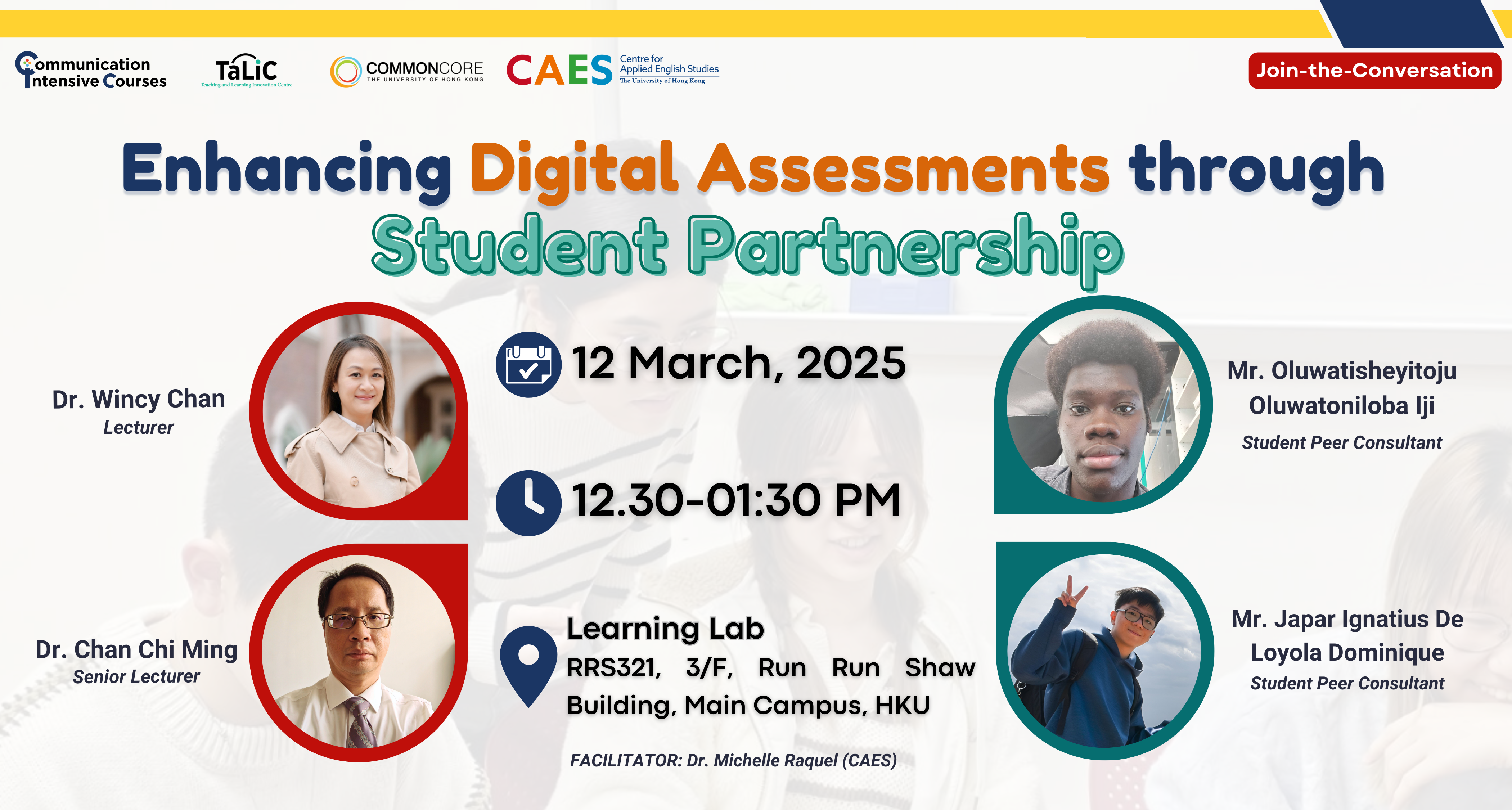 Join-the-Conversation: Enhancing Digital Assessments through Student Partnership